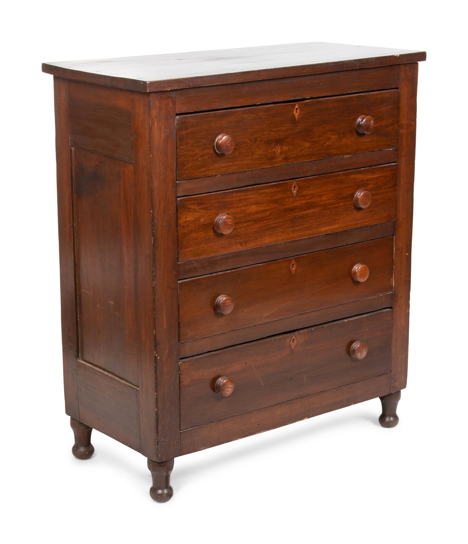 A Victorian Mahogany Chest of Drawers