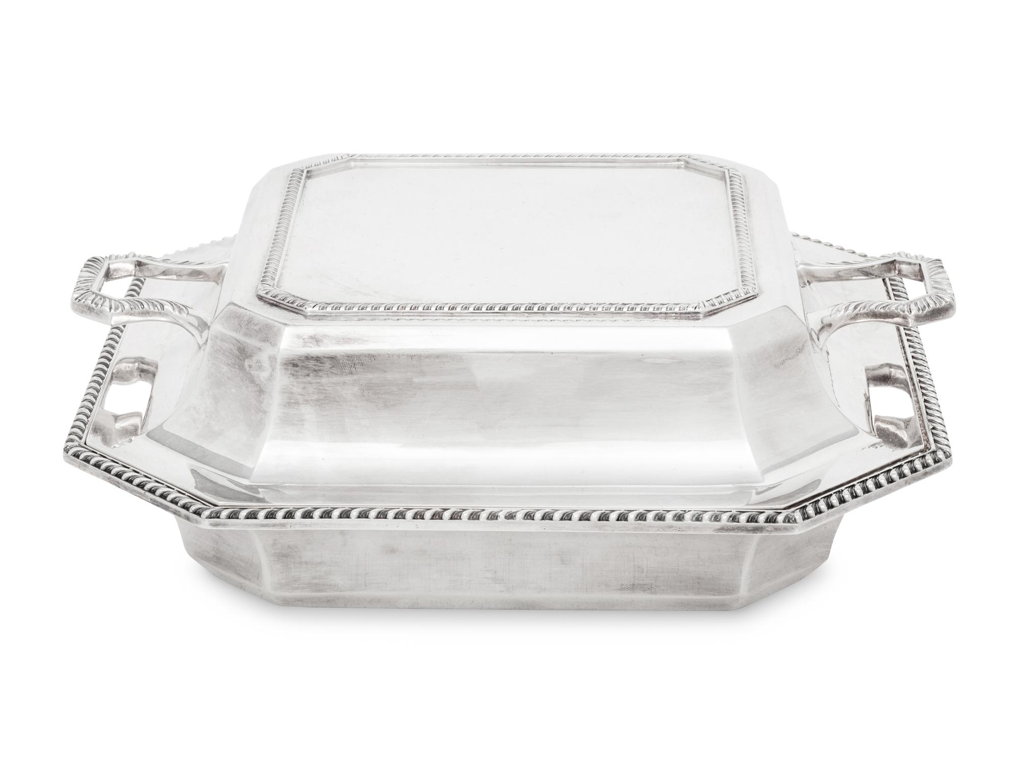 A Tiffany and Co. English Silver Covered Entree Dish