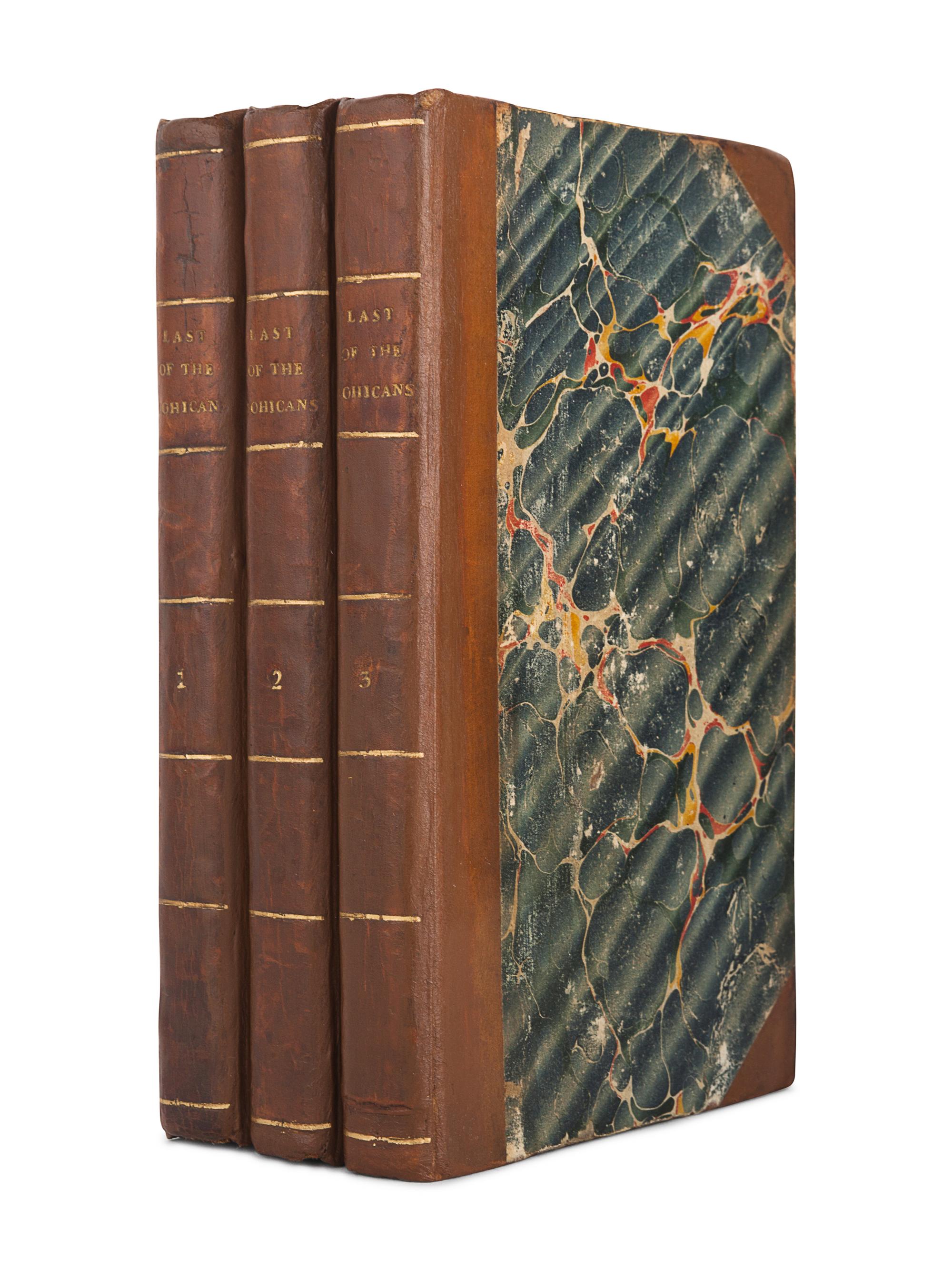 COOPER, James Fenimore (1789-1851). The Last of the Mohicans; A Narrative of 1757 . London: John Miller, 1826.