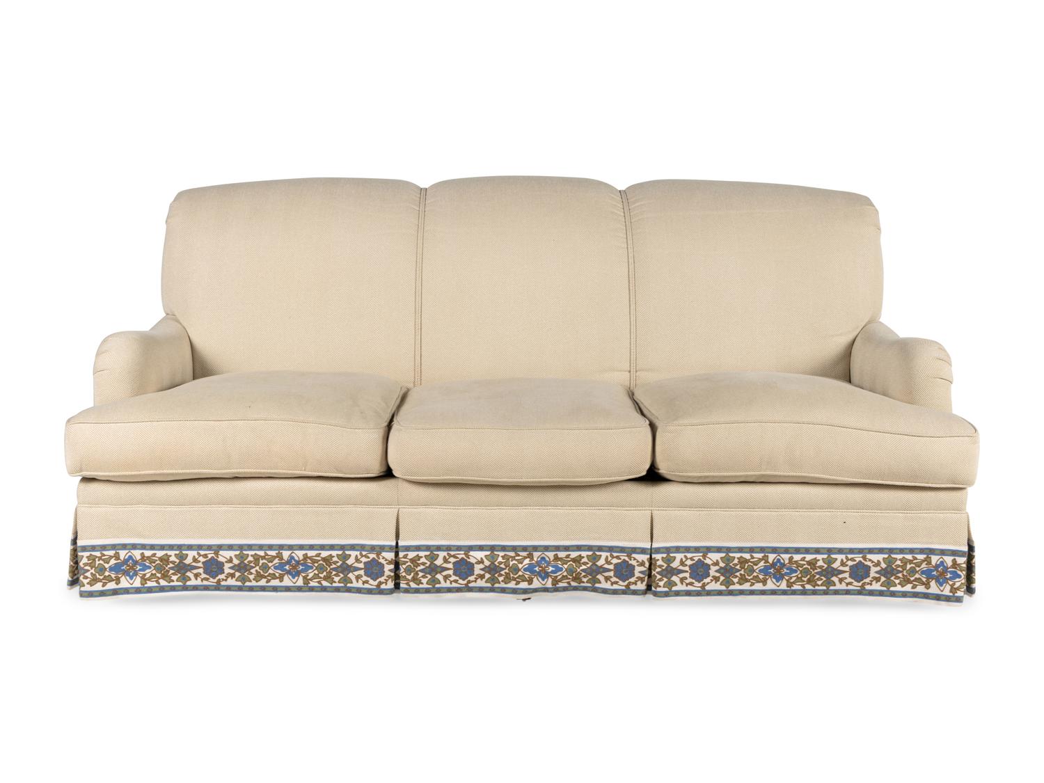 A Kravet Cape May Upholstered Sofa