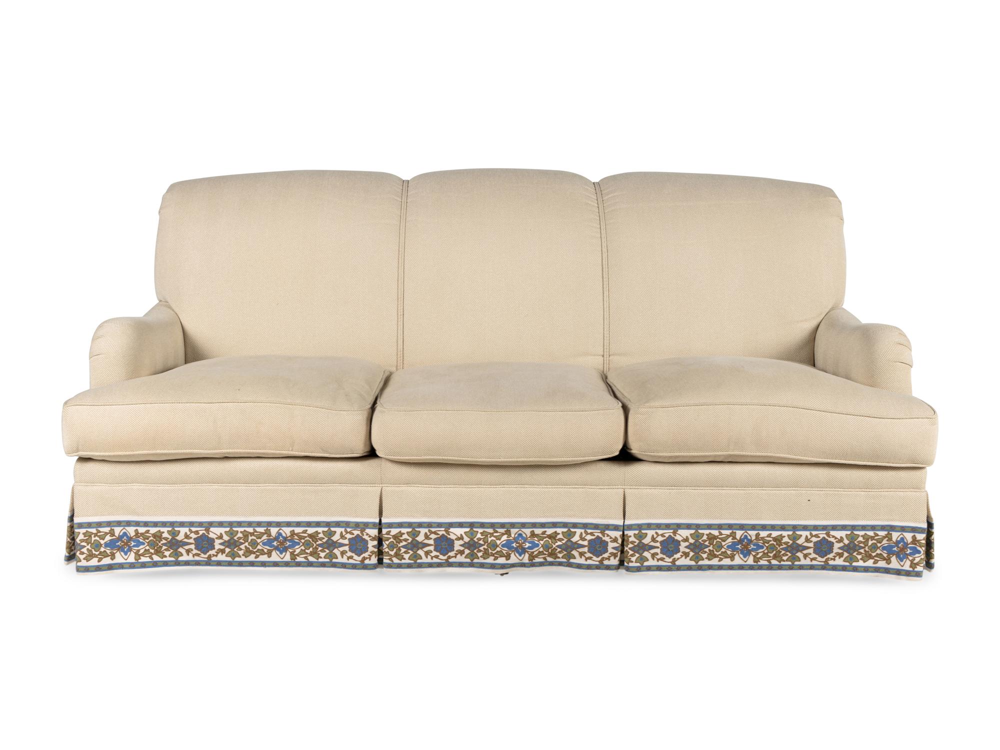 A Kravet Cape May Upholstered Sofa