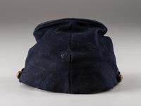 [CIVIL WAR]. 8th Ohio Infantry 1858 pattern forage cap with insignia and II corps badge.