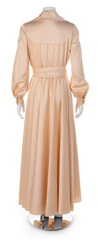 Oscar de la Renta Cream Dress, 1970s