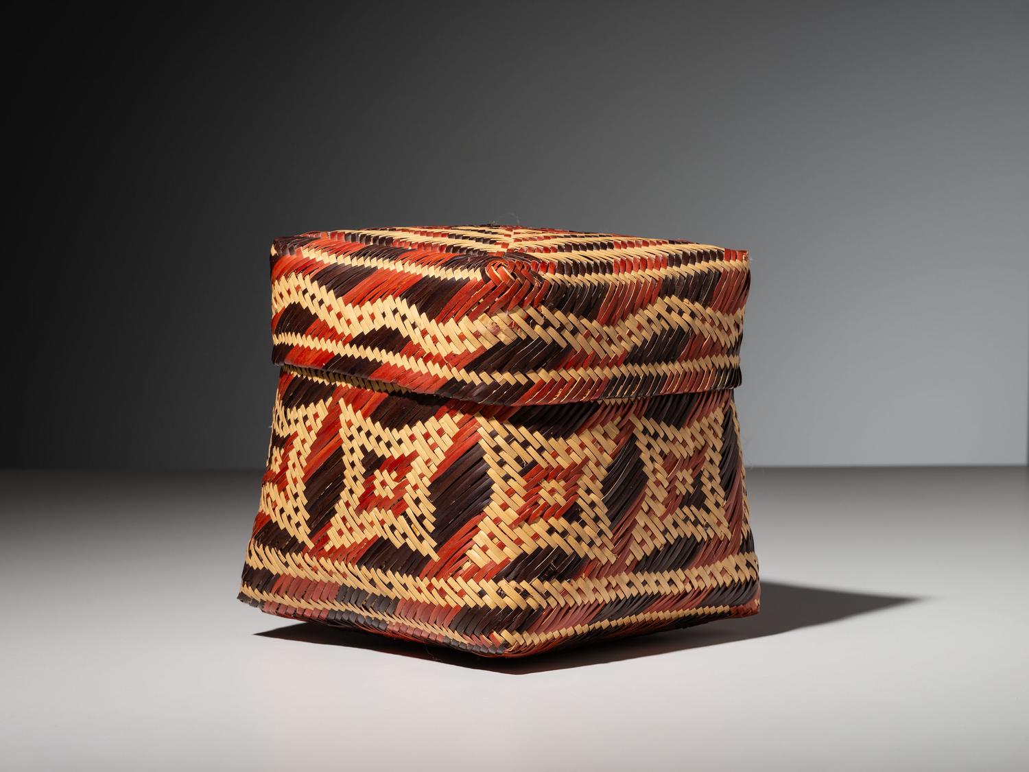 Double-Walled Lidded Basket