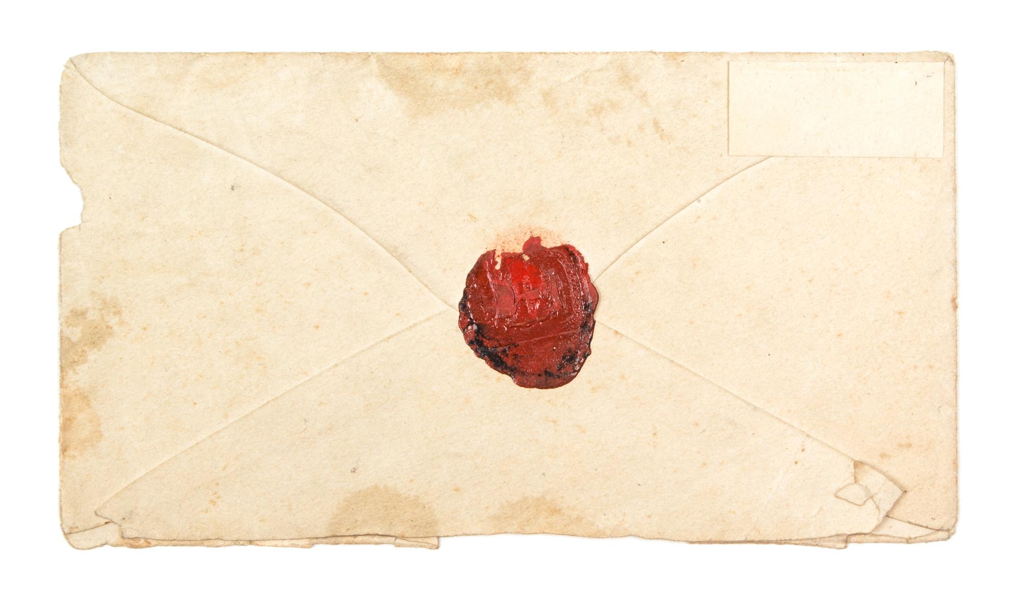 (RELIC) FOUNDING FATHERS. Locks of hair of Washington, Hamilton, Jackson and Talleyrand. w/letter of pres. fr. James Hamilton, 1865.