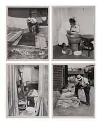 [EARLY PHOTOGRAPHY] 22 photographs of African American life, incl. occupational and domestic scenes.