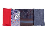 Four Loro Piana Sheer Cashmere/Silk Blend Scarves