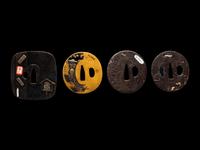Four Japanese Metal Tsuba