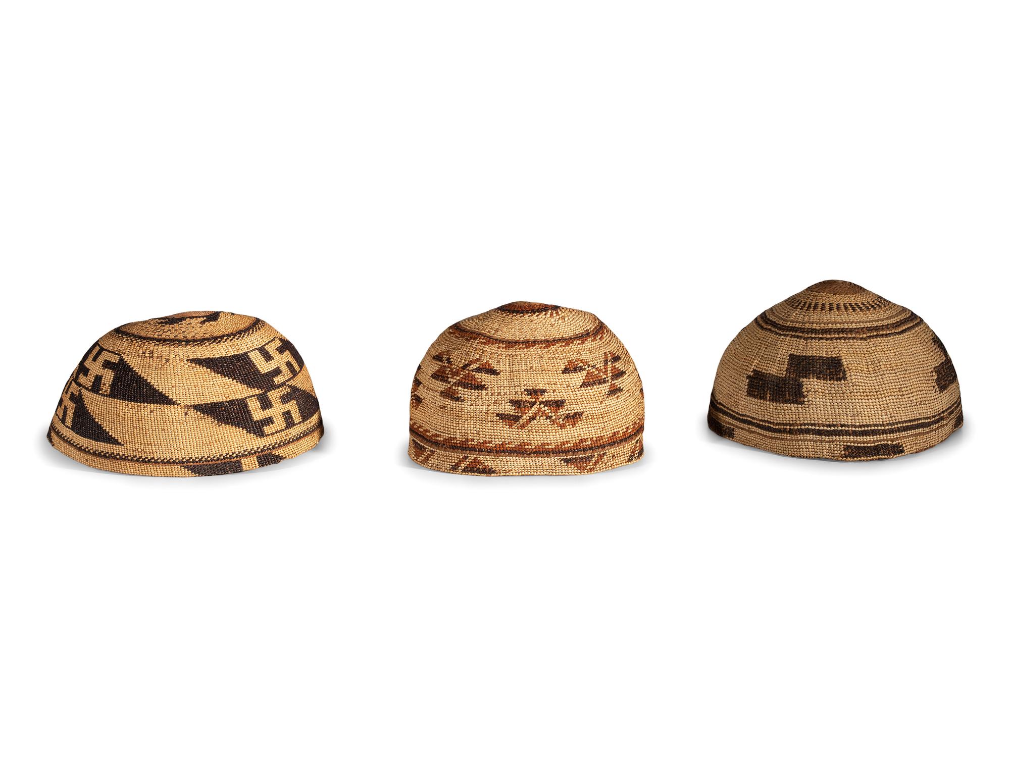 Northern California Basketry Hats