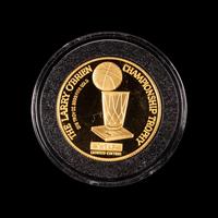 A 1993 Chicago Bulls Larry O'Brien Championship Trophy .9999 Troy Ounce Gold Coin