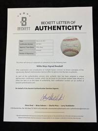 A Group of Nine 500 Home Run Club Single Signed Autograph Baseballs (Beckett Authentication Services Certified),