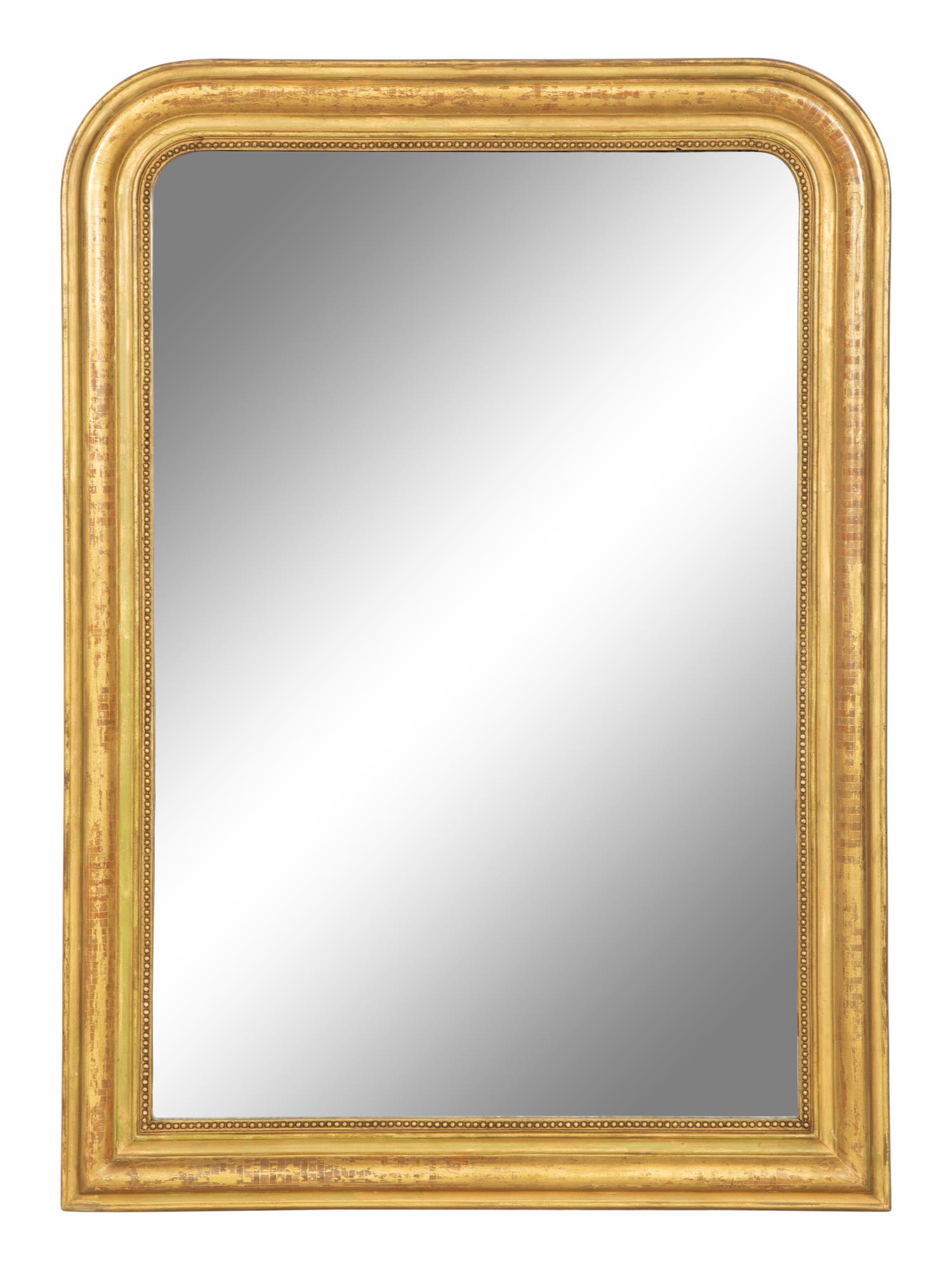 A Louis Philippe Giltwood Mirror