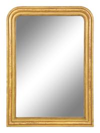 A Louis Philippe Giltwood Mirror