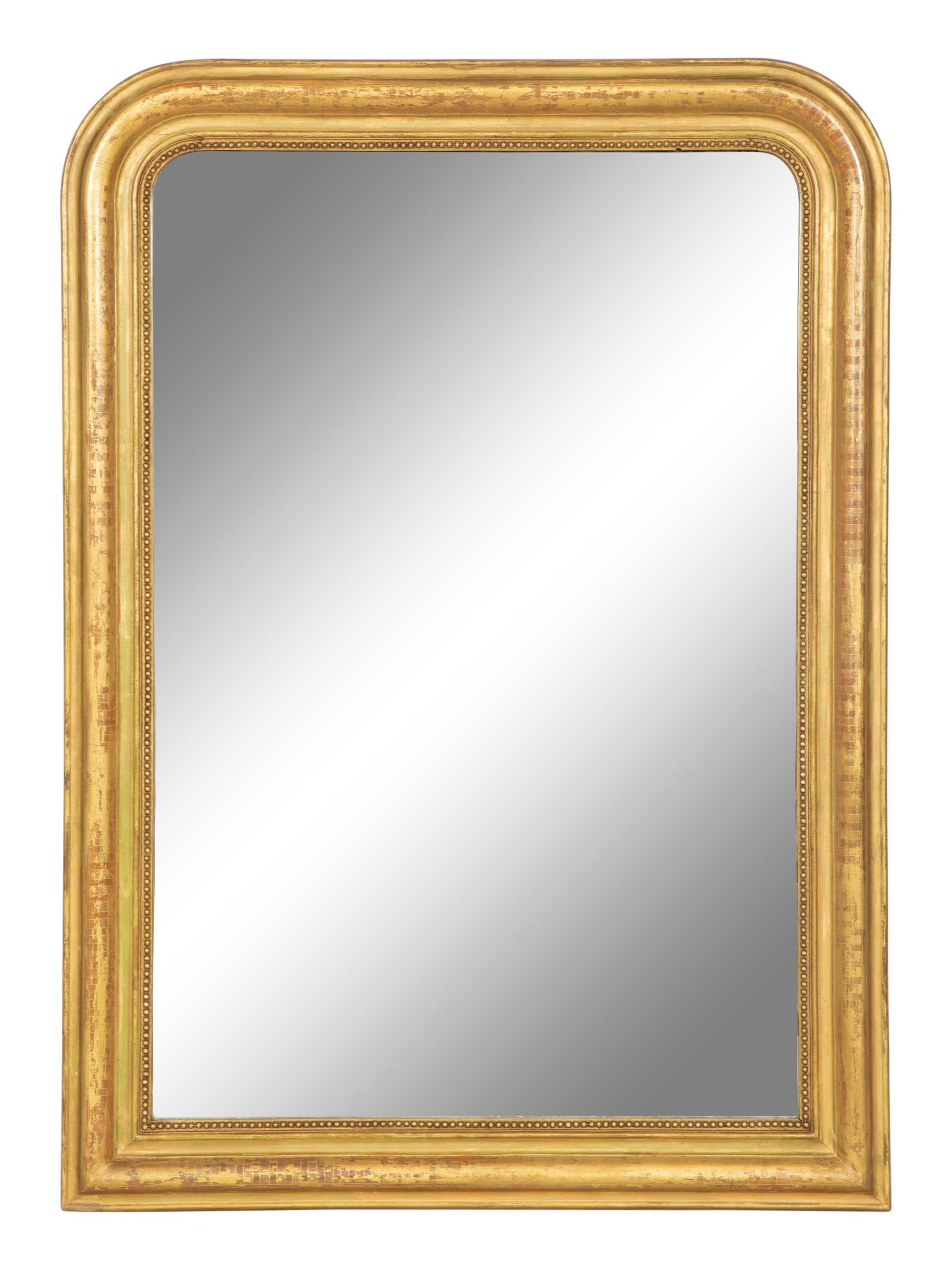 A Louis Philippe Giltwood Mirror