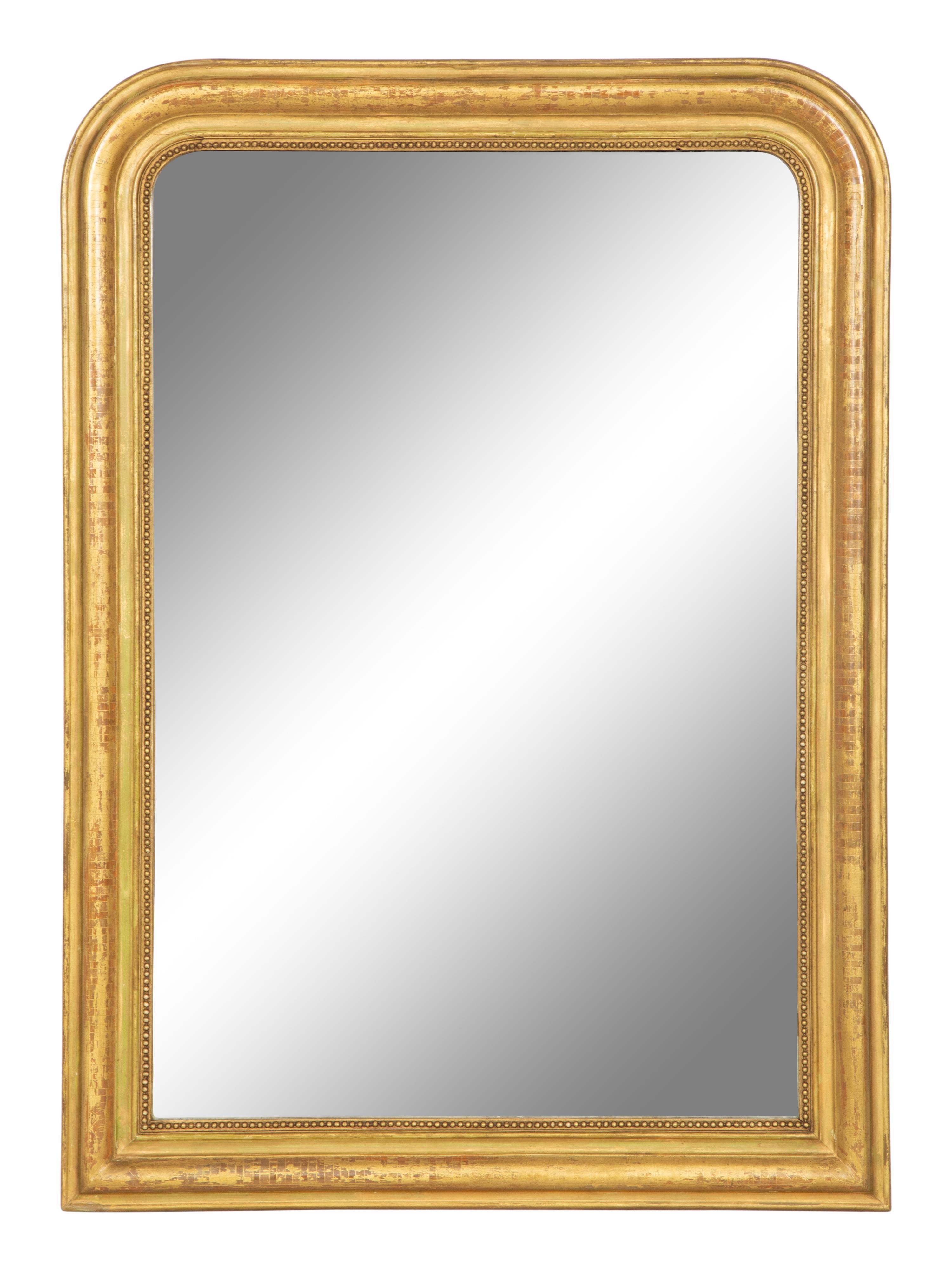 A Louis Philippe Giltwood Mirror