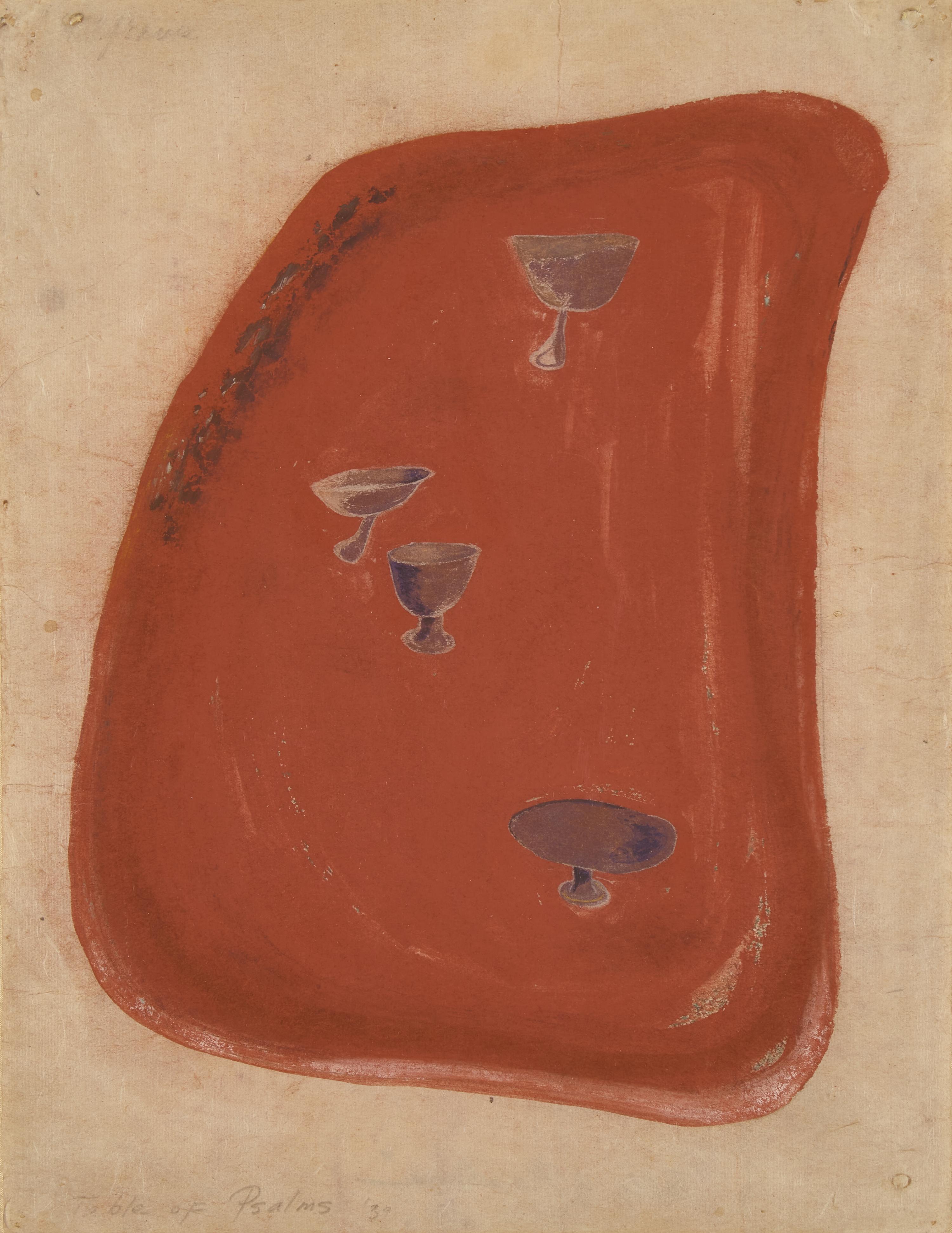 Morris Graves (American, 1910–2001) — Table of Psalms , 1939