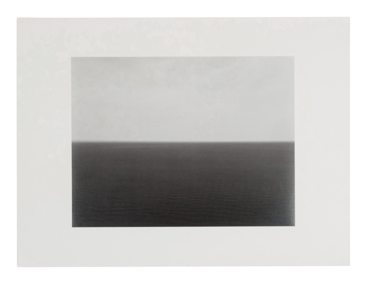 Hiroshi Sugimoto (born 1948) Arctic Ocean, Nord Kapp, 1990; and Bay of Biscay, 1991, from "Time Exposed"