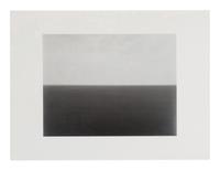 Hiroshi Sugimoto (born 1948) Arctic Ocean, Nord Kapp, 1990; and Bay of Biscay, 1991, from "Time Exposed"