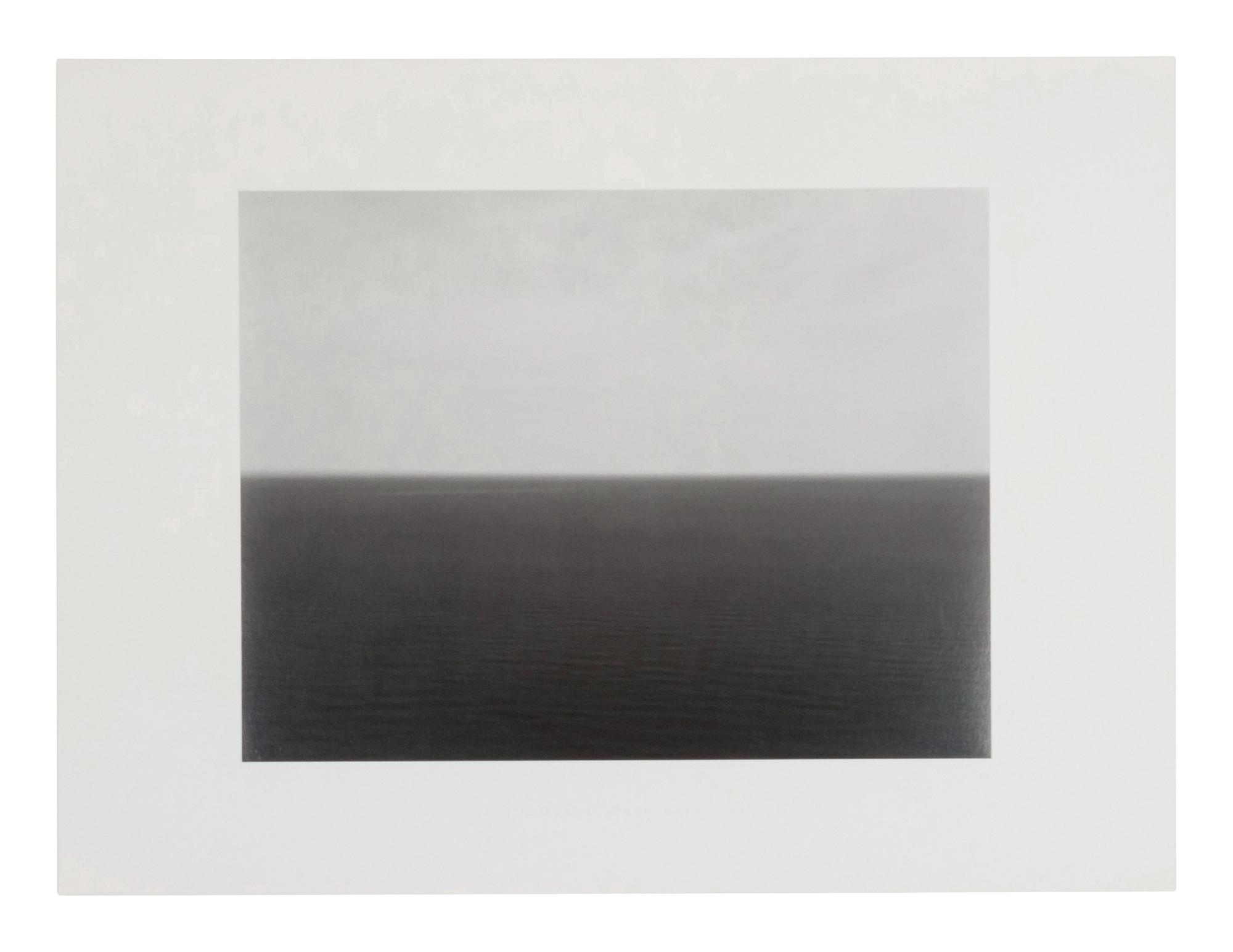 Hiroshi Sugimoto (born 1948) Arctic Ocean, Nord Kapp, 1990; and Bay of Biscay, 1991, from "Time Exposed"