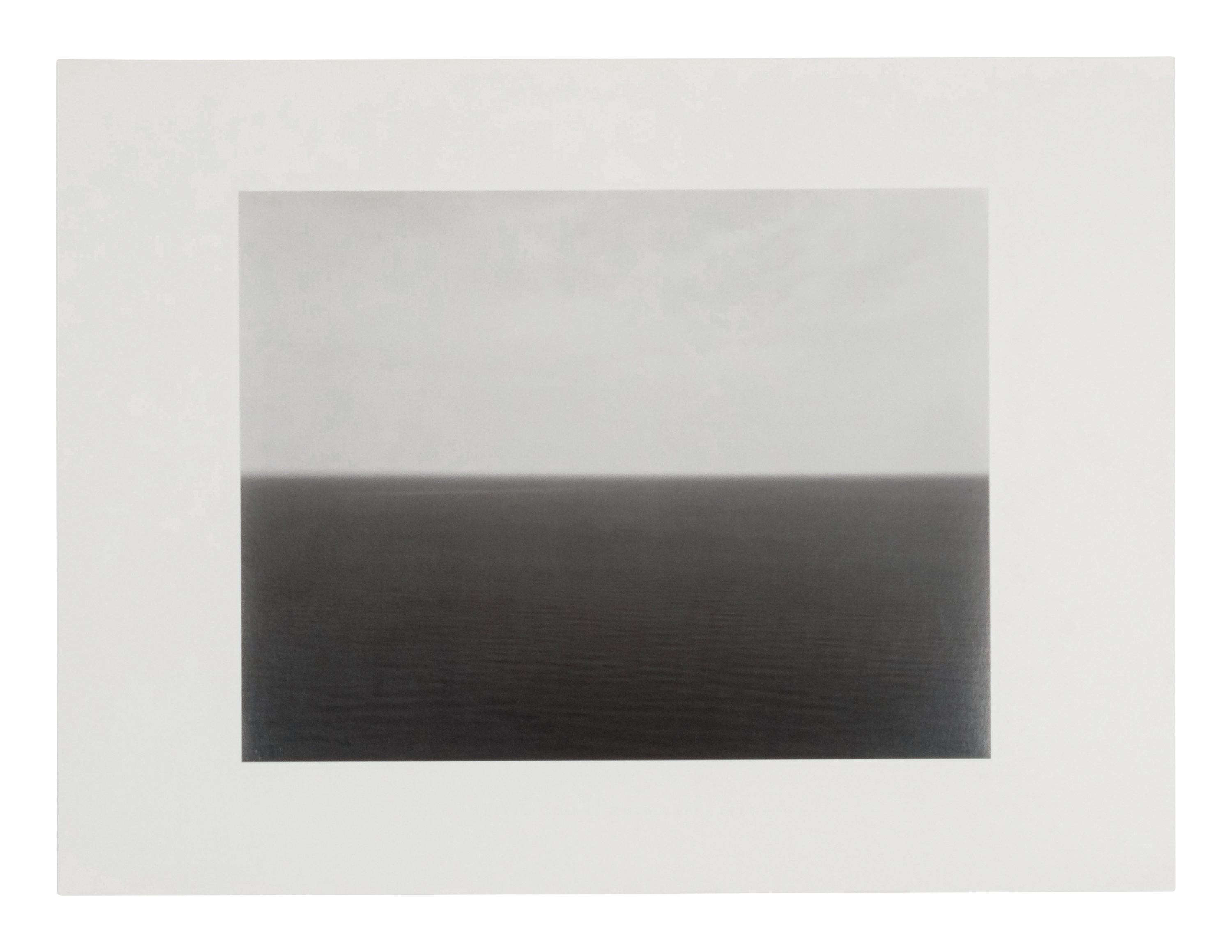 Hiroshi Sugimoto (born 1948) Arctic Ocean, Nord Kapp, 1990; and Bay of Biscay, 1991, from "Time Exposed"