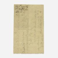 [Presidential] Washington, George Group of 2 Documents Relating to The Potomack Company