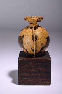 Two Corinthian Black-Figured Vessels: An Aryballos and An Alabastron