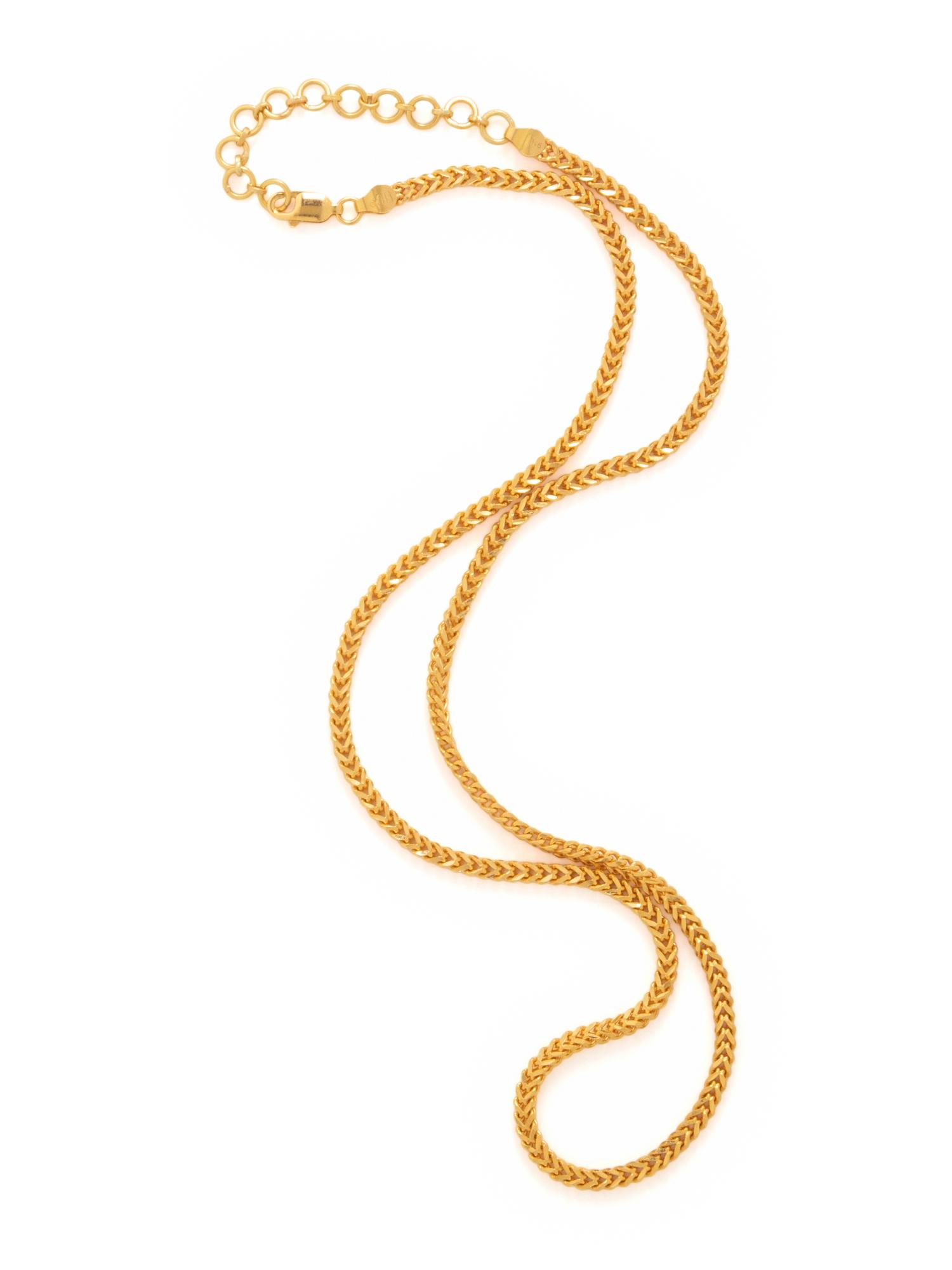 HIGH KARAT GOLD NECKLACE