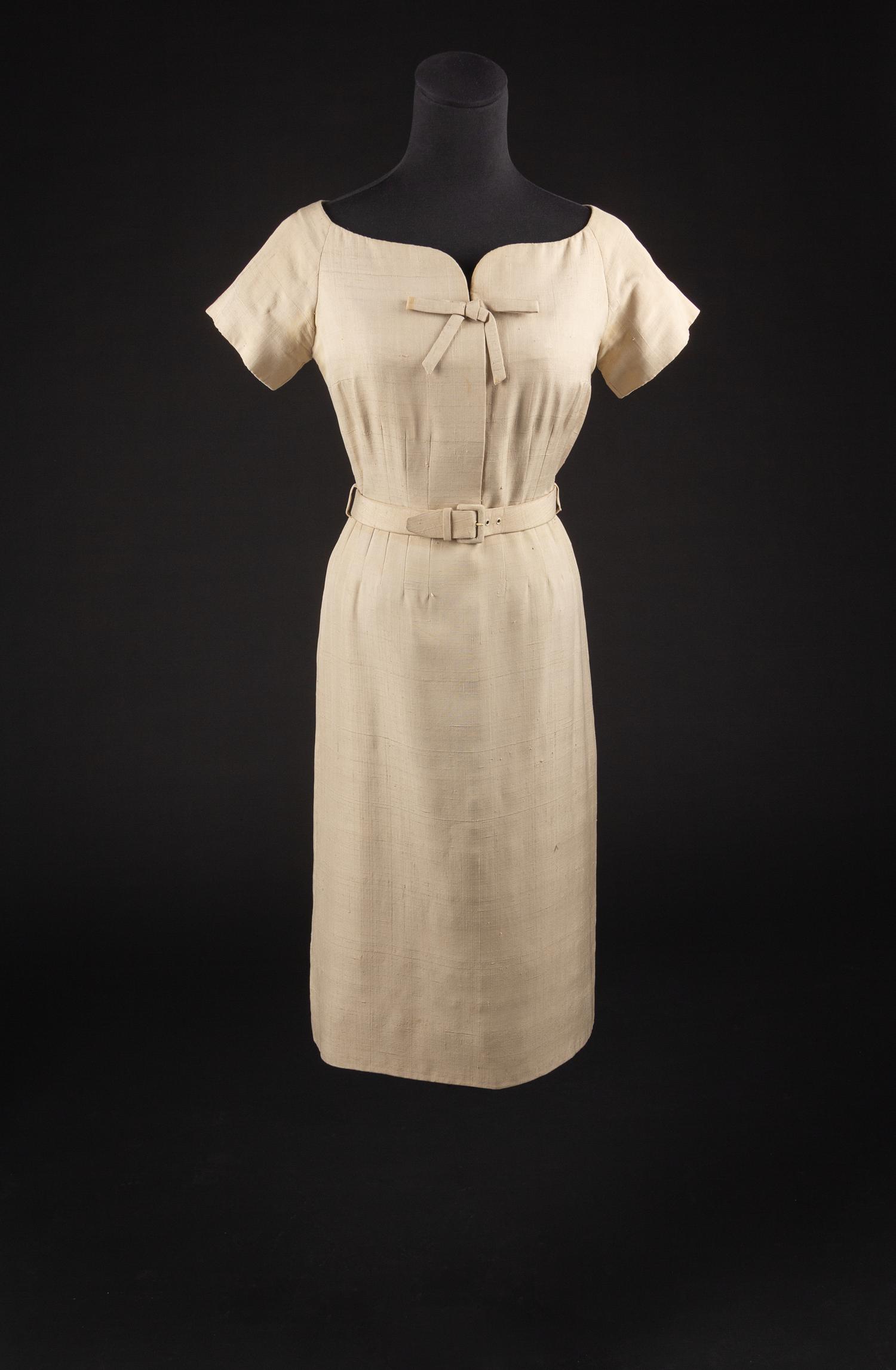 Christian Dior by Yves Saint Laurent Haute Couture Ensemble, Spring/Summer 1958 — Worn by Dame Olivia de Havilland