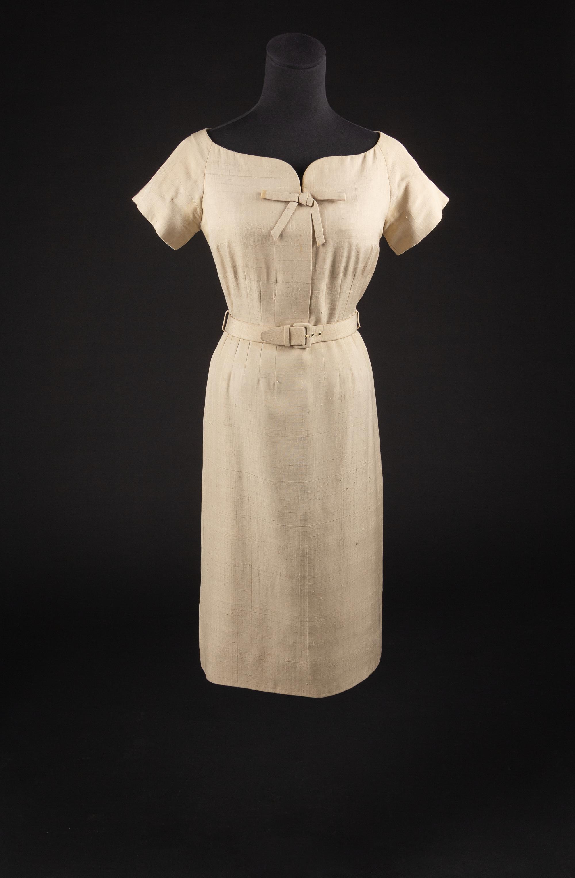 Christian Dior by Yves Saint Laurent Haute Couture Ensemble, Spring/Summer 1958 — Worn by Dame Olivia de Havilland