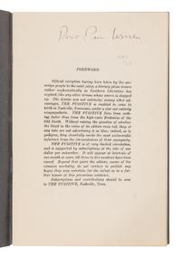 [Literature]. A group of 4 titles, comprising: