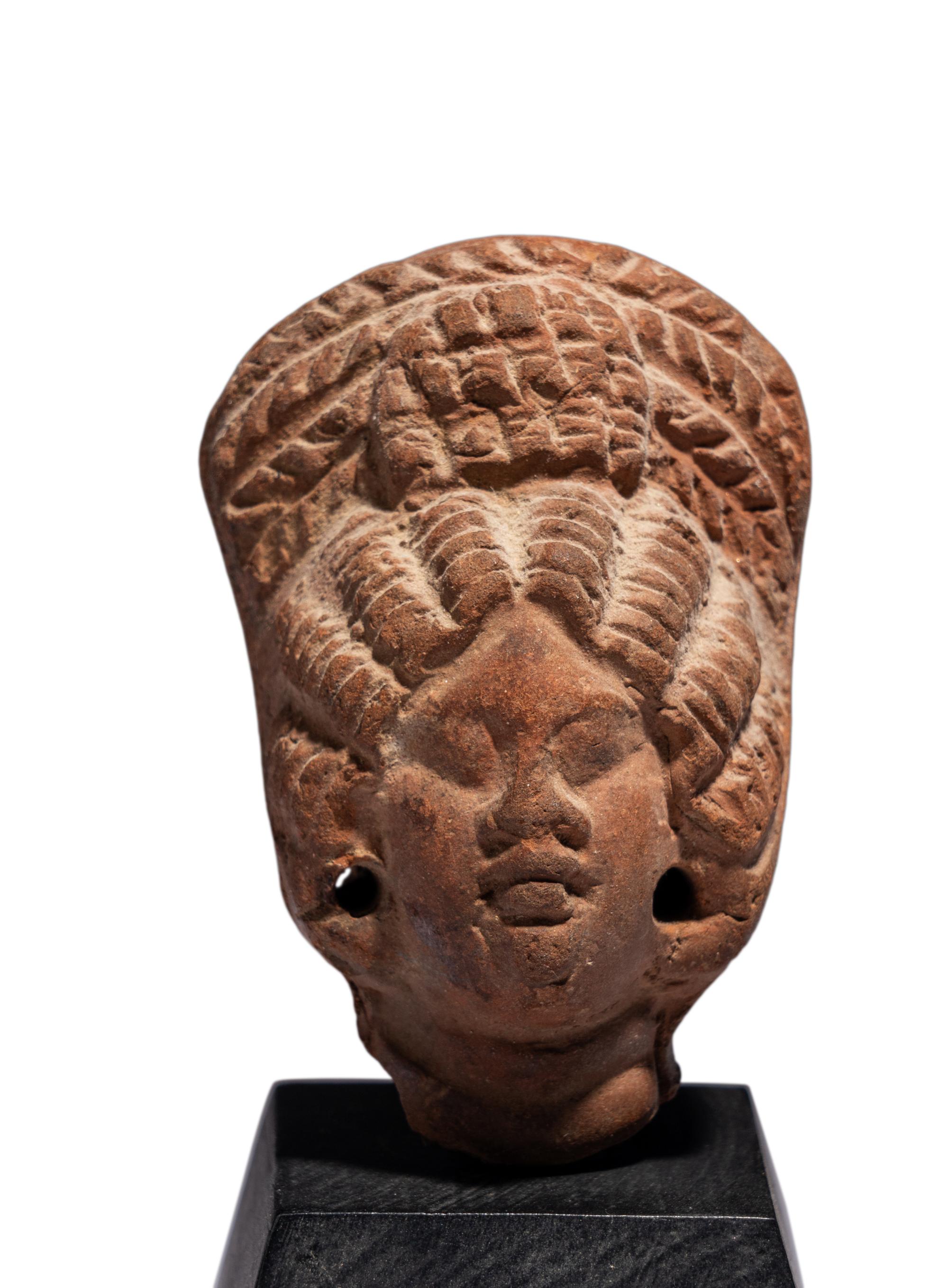 A Hellenistic Terracotta Female Head