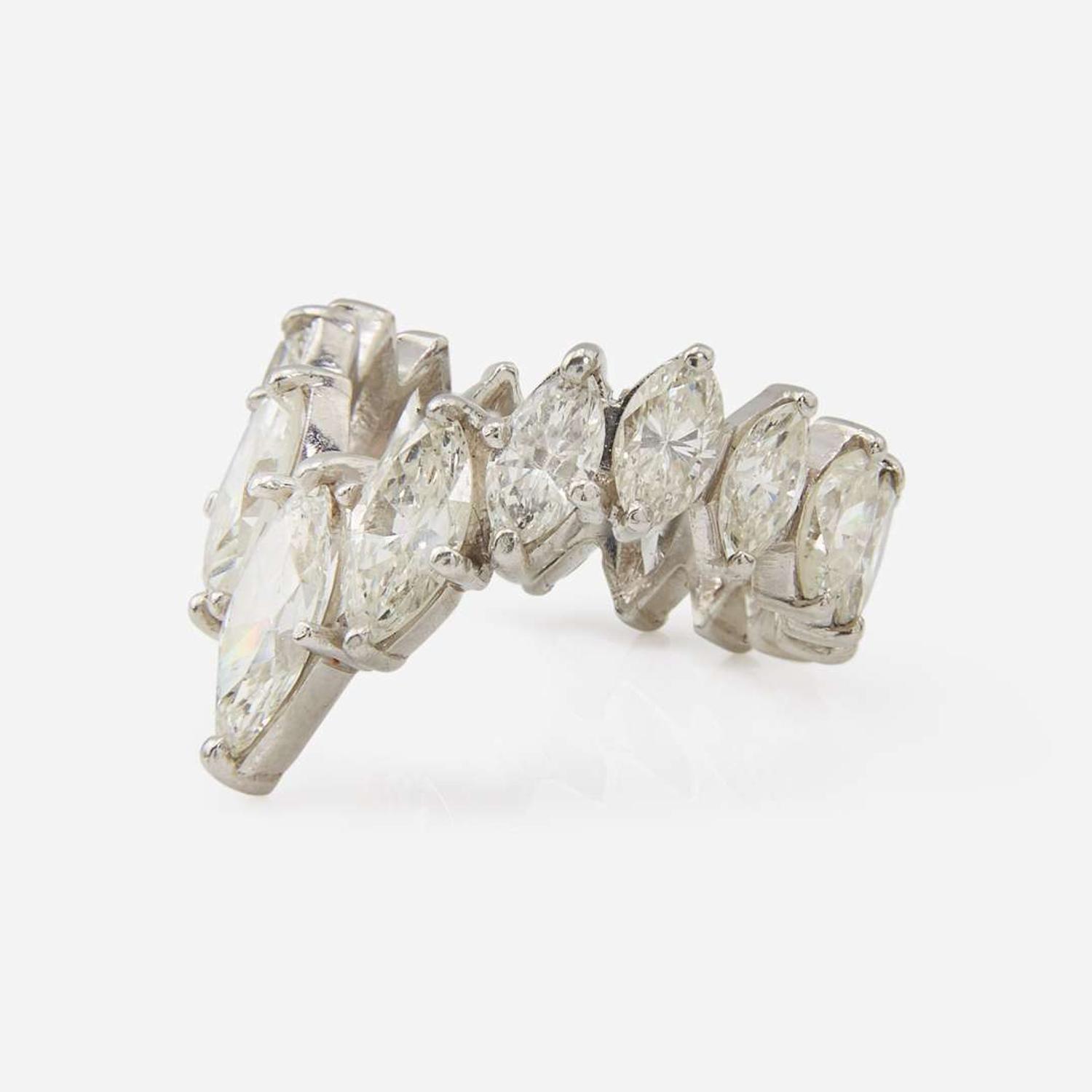 A Platinum and Diamond Eternity Band