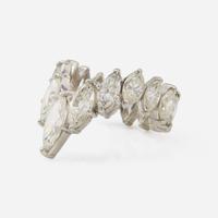 A Platinum and Diamond Eternity Band