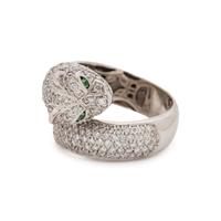 SONIA B., DIAMOND PANTHER RING