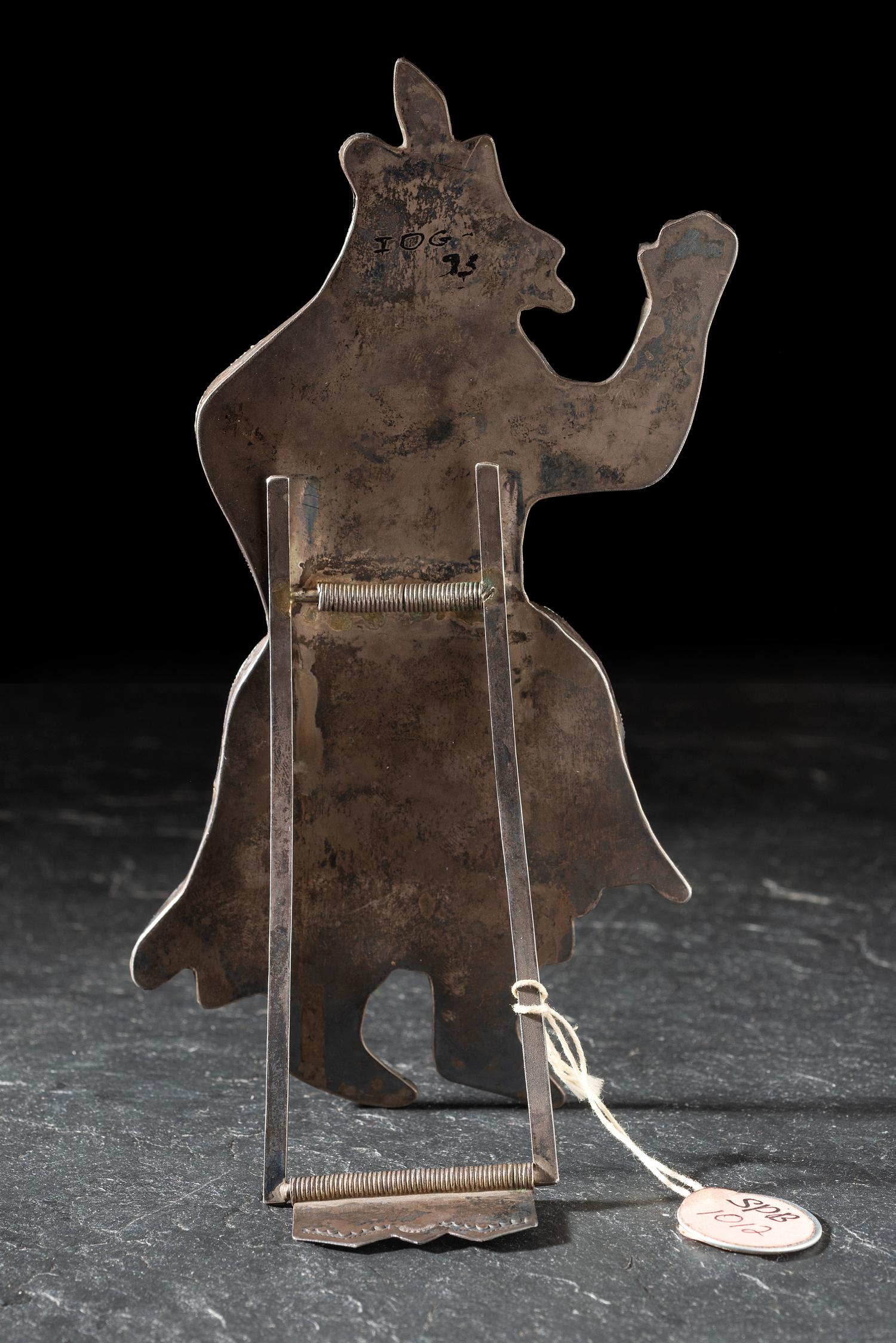 Exceptional Mosaic Inlay Bear Dancer, ex CG Wallace Collection
