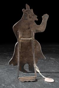 Exceptional Mosaic Inlay Bear Dancer, ex CG Wallace Collection