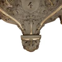 A Painted Cast Composition Bracket 31.5" W x 21" D x 15" H — United States, 20th Century