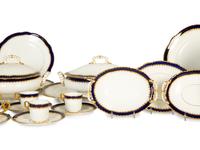 A Coalport Porcelain Dinner Service — 20th Century