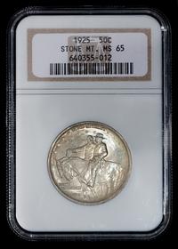 A United States 1925 Stone Mountain Commemorative 50c Coin
