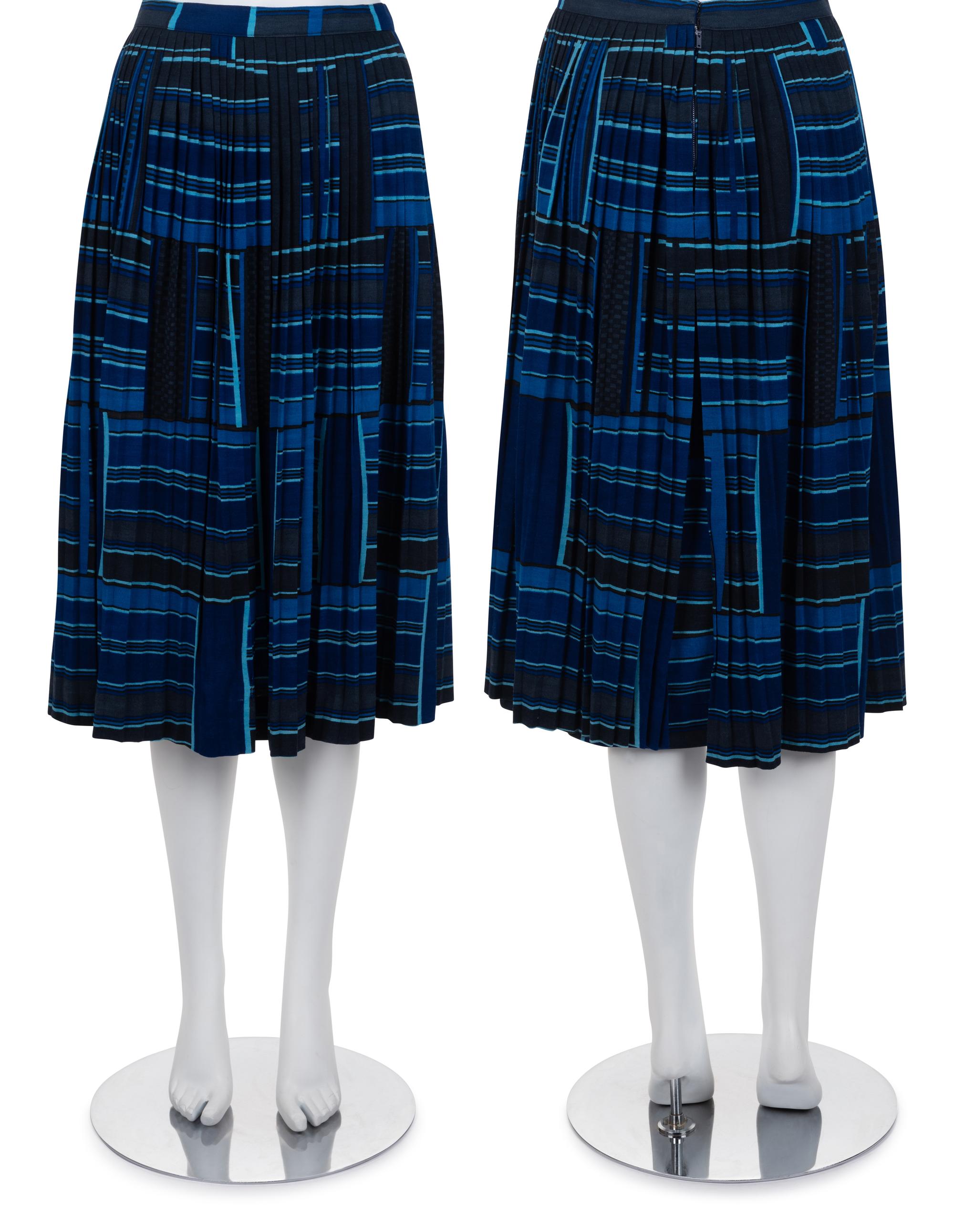 Two Designer Knit Dresses and One Skirt: One Bessi, One Pucci and One Roberta di Camerino, 1970s