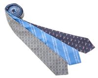 A Group of Three Chanel Neckties,