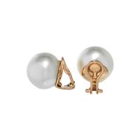 CULTURED SOUTH SEA PEARL EARCLIPS