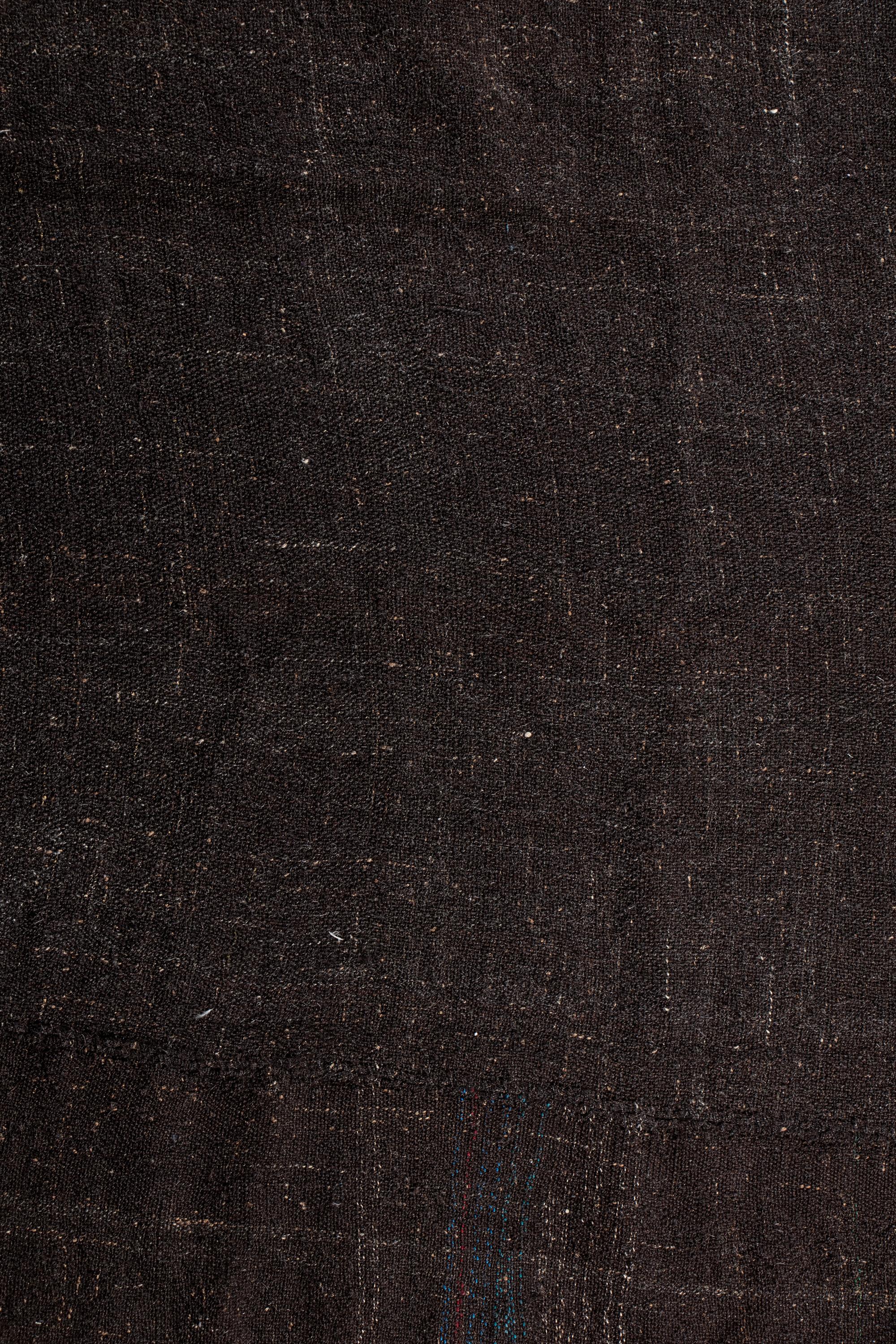 A Turkish Goat Hair Flatweave Rug