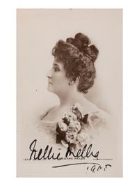 [20TH-CENTURY OPERA SINGERS]. A group of signed 6 photographs or photographic postcards of opera singers from the 1900s, comprising images of: