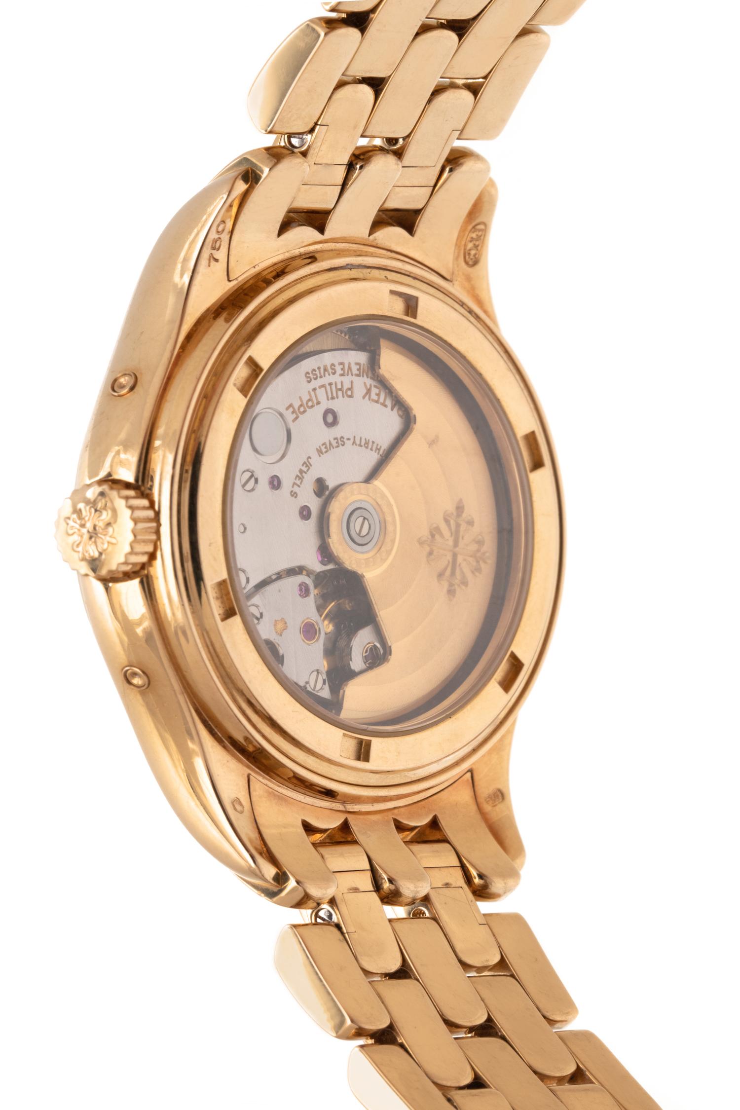 PATEK PHILIPPE, 18K YELLOW GOLD REF. 5036/1J-001 ANNUAL CALENDAR WITH MOON PHASE WRISTWATCH