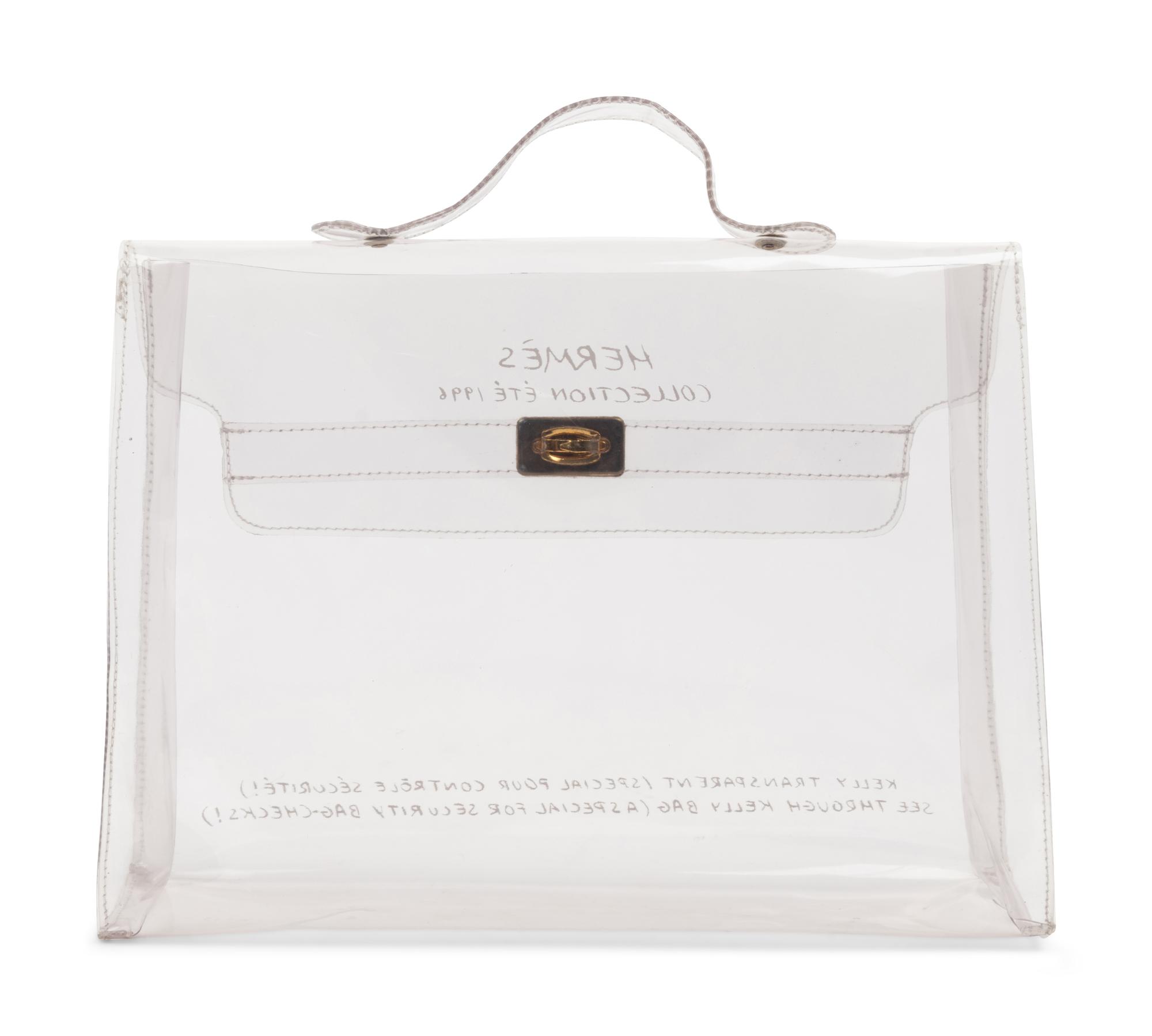Hermès Clear PVC Kelly, 1996