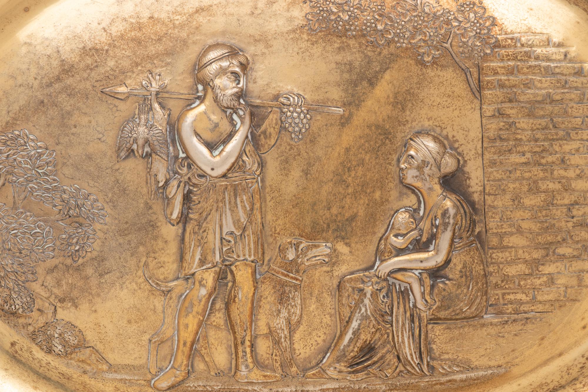 A George III Silver-Gilt Sideboard Dish