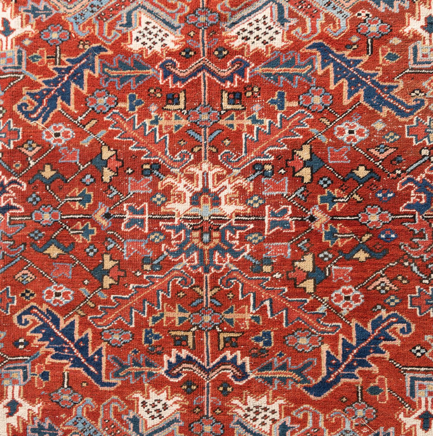 A Heriz Wool Rug