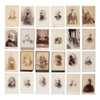 [Early Photography] Group of 115 Cabinet Cards by Brady and Bell