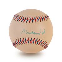 An Uncommon Muhammad Ali Signed Autograph Baseball (BAS Beckett Authentication Services Certified),